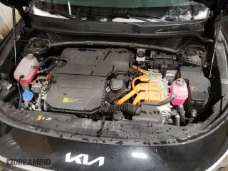 2023 Kia Niro LX with VIN KNDCP3LE7P5116617, listed as a Copart auction lot 45400925 with 9,075 mi miles and Salvage Title. Bid and sale history available at carsss.com. Image 12.