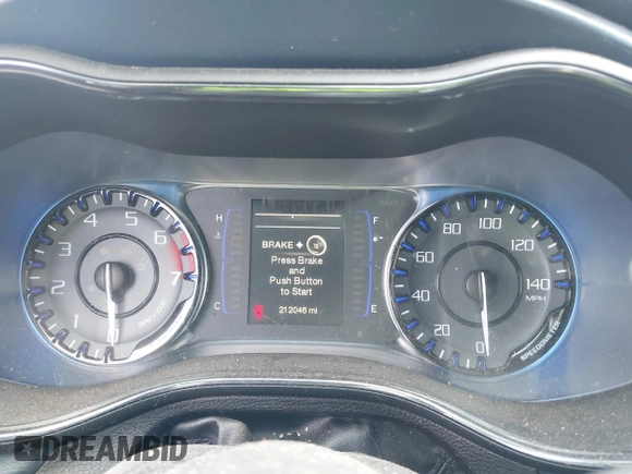 2015 Chrysler 200 S with VIN 1C3CCCBB7FN613219, listed as a IAAI auction lot 42084124 with 212,046 mi miles. Bid and sale history available at carsss.com. Image 7.