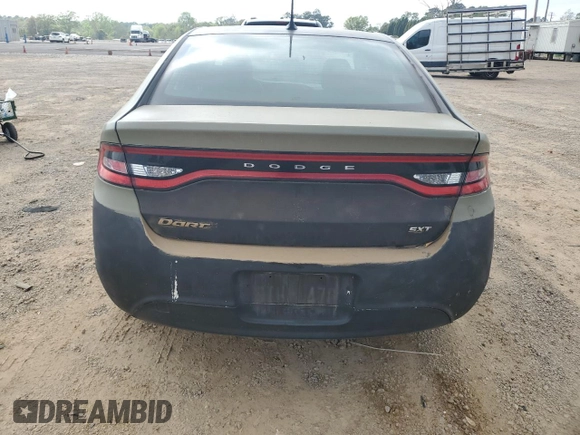 2015 Dodge Dart SXT with VIN 1C3CDFBB1FD315513, listed as a Copart auction lot 51361295 with 107,758 mi miles and Salvage Title. Bid and sale history available at DreamBid. Image 6.