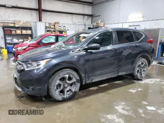 2018 Honda CR-V EX-L z VIN 7FARW2H82JE017708, wystawiony jako Copart lot #44951095 z przebiegiem 116 640 mil mil oraz Szkoda całkowita • Salvage title. Historia ofert i sprzedaży dostępna na DreamBid. Obrazek 1.