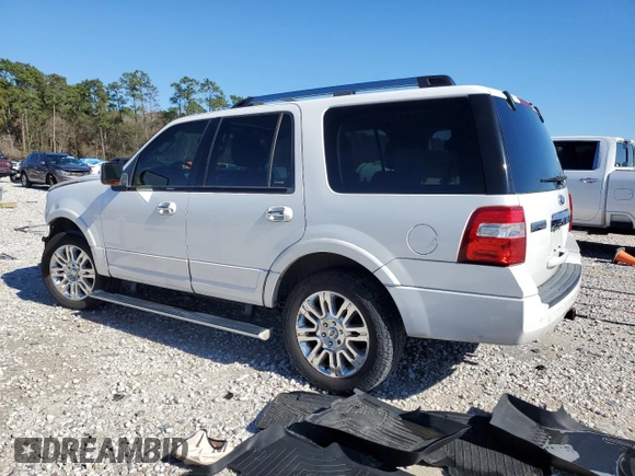 2011 Ford Expedition Limited with VIN 1FMJU1K55BEF26004, listed as a Copart auction lot 87233844 with 136,992 mi miles and Clean Title. Bid and sale history available at carsss.com. Image 2.