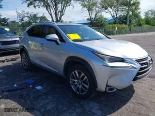 2015 Lexus NX 200t with VIN JTJYARBZ2F2016310, listed as a IAAI auction lot 40325276 with 104,353 mi miles. Bid and sale history available at carsss.com. Image 1.
