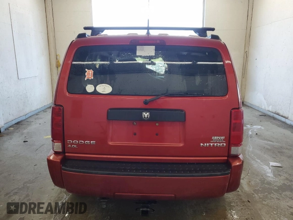 2011 Dodge Nitro Heat with VIN 1D4PT4GX1BW500753, listed as a Copart auction lot 53433335 with 148,160 mi miles and Salvage Title. Bid and sale history available at DreamBid. Image 6.