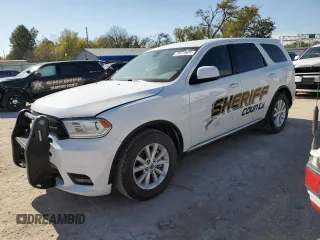 2019 Dodge Durango Special Service with VIN 1C4SDJFT4KC738888, listed as a Copart auction lot 79771624 with 116,281 mi miles and Salvage title. Bid and sale history available at DreamBid. Image 1.