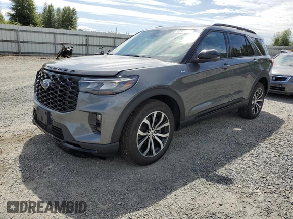 2025 Ford Explorer ST-Line with VIN 1FMUK8KH8SGB46603, listed as a Copart auction lot 63340675 with 2,213 mi miles and Salvage title. Bid and sale history available at DreamBid. Image 1.