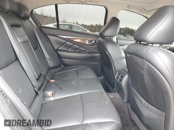 2014 Infiniti Q50 Hybrid Sport with VIN JN1AV7AP5EM690955, listed as a Copart auction lot 85952704 with 102,810 mi miles and Clean Title. Bid and sale history available at carsss.com. Image 10.