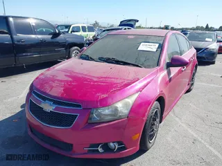 2012 Chevrolet Cruze LTZ with VIN 1G1PH5SC0C7156443, listed as a IAAI auction lot 41838039 with 1 mi miles. Bid and sale history available at carsss.com. Image 2.