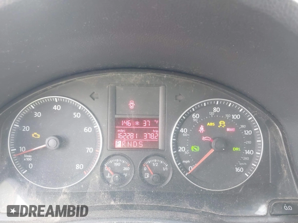 2009 Volkswagen Jetta SE с VIN 3VWRM71K99M006228, выставлен на аукционе IAAI как лот 41782353 с пробегом 162 281 миль миль и . История ставок и продаж доступна на DreamBid. Изображение 7.
