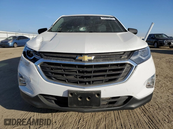 2021 Chevrolet Equinox LS with VIN 3GNAXFEV7MS104871, listed as a Copart auction lot 74592003 with 49,069 mi miles and Salvage title. Bid and sale history available at DreamBid. Image 5.