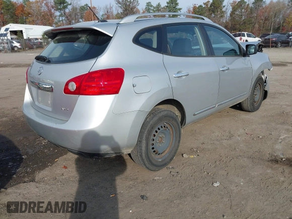 2015 Nissan Rogue S with VIN JN8AS5MV4FW765868, listed as a IAAI auction lot 40875498 with 151,553 mi miles and . Bid and sale history available at DreamBid. Image 4.