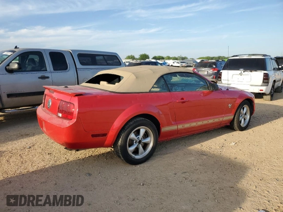 2009 Ford Mustang with VIN 1ZVHT84N295135184, listed as a Copart auction lot 53210055 with Not provided miles and Clean title. Bid and sale history available at DreamBid. Image 3.