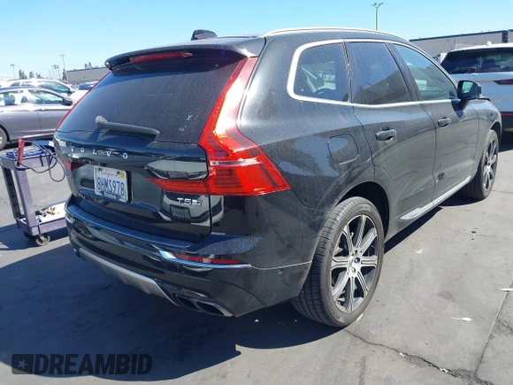 2019 Volvo XC60 Inscription with VIN LYV102RL5KB298774, listed as a IAAI auction lot 41910122 with 86,132 mi miles and . Bid and sale history available at DreamBid. Image 4.