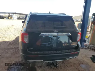 2022 Ford Explorer XLT z VIN 1FMSK8DH3NGA53321, wystawiony jako Copart lot #59983905 z przebiegiem 59 012 mil mil oraz Szkoda całkowita • Salvage title. Historia ofert i sprzedaży dostępna na DreamBid. Obrazek 6.
