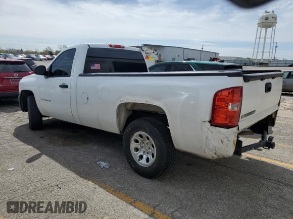 2010 Chevrolet Silverado 1500 Work Truck with VIN 1GCPCPEX4AZ254036, listed as a Copart auction lot 55050405 with Not Provided miles and Clean Title. Bid and sale history available at DreamBid. Image 2.