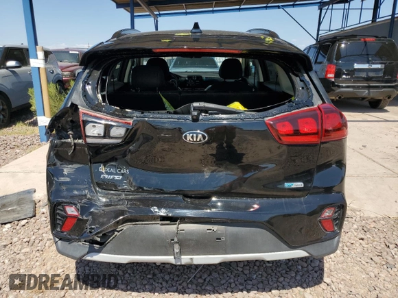 2020 Kia Niro LXS with VIN KNDCB3LC3L5374494, listed as a Copart auction lot 70278694 with 82,079 mi miles and Salvage Title. Bid and sale history available at carsss.com. Image 6.