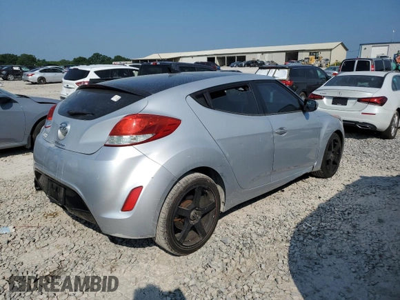 2014 Hyundai Veloster RE:FLEX with VIN KMHTC6AD3EU217496, listed as a Copart auction lot 59189055 with 134,923 mi miles and Clean title. Bid and sale history available at DreamBid. Image 3.