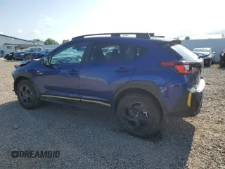 2025 Subaru Crosstrek Special Sports with VIN 4S4GUHF6XS3739399, listed as a Copart auction lot 65258915 with 682 mi miles and Salvage title. Bid and sale history available at DreamBid. Image 2.