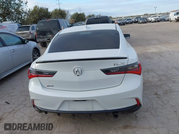 2020 Acura ILX w/Premium/A-SPEC Pkg with VIN 19UDE2F89LA004463, listed as a IAAI auction lot 41371656 with 104,463 mi miles. Bid and sale history available at carsss.com. Image 17.