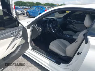 2017 Infiniti Q60 2.0t Premium with VIN JN1CV7EK7HM110553, listed as a IAAI auction lot 42115242 with 83,129 mi miles. Bid and sale history available at carsss.com. Image 5.