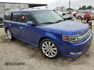 2014 Ford Flex Limited z VIN 2FMHK6DT3EBD01318, wystawiony jako Copart lot #59809645 z przebiegiem 142 193 mil mil oraz Czysty tytuł • Clean title. Historia ofert i sprzedaży dostępna na DreamBid. Obrazek 4.