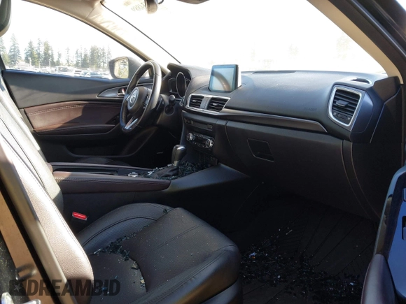2017 Mazda 3 Grand Touring with VIN JM1BN1W38H1137226, listed as a IAAI auction lot 42034889 with 79,489 mi miles and . Bid and sale history available at DreamBid. Image 5.