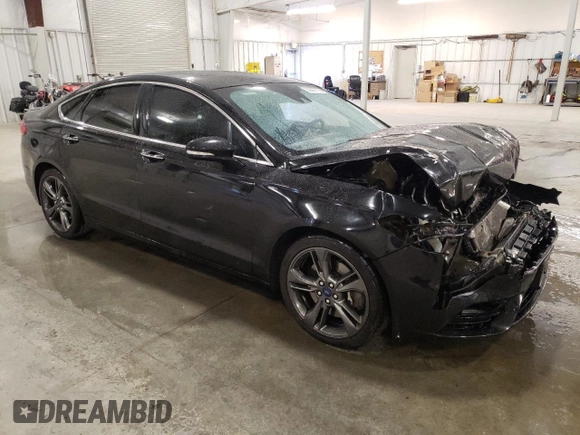 2017 Ford Fusion Sport with VIN 3FA6P0VP6HR176368, listed as a Copart auction lot 50507775 with 115,843 mi miles and Salvage Title. Bid and sale history available at carsss.com. Image 4.