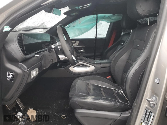 2021 Mercedes-Benz GLS with VIN 4JGFF8KE4MA367320, listed as a Copart auction lot 89048485 with 57,920 mi miles and Salvage Title. Bid and sale history available at carsss.com. Image 7.
