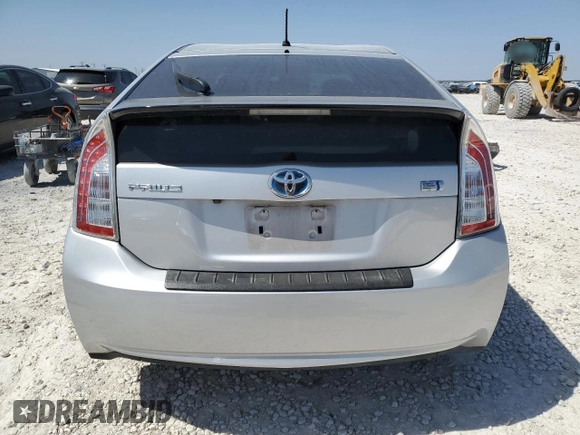 2015 Toyota Prius Four with VIN JTDKN3DU9F0446701, listed as a Copart auction lot 50075335 with 67,097 mi miles and Salvage Title. Bid and sale history available at carsss.com. Image 6.