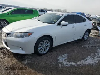 2014 Lexus ES 300h Hybrid with VIN JTHBW1GG1E2041568, listed as a Copart auction lot 37558194 with 161,960 mi miles and Salvage Title. Bid and sale history available at carsss.com. Image 1.
