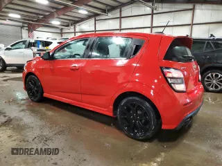 2017 Chevrolet Sonic LT with VIN 1G1JD6SH5H4165148, listed as a Copart auction lot 87233664 with 66,438 mi miles and Clean Title. Bid and sale history available at carsss.com. Image 2.