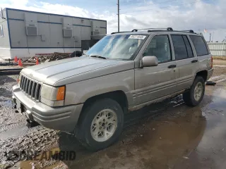 1997 Jeep Grand Cherokee Limited with VIN 1J4GZ78Y0VC556381, listed as a Copart auction lot 46221845 with 191,778 mi miles and Salvage Title. Bid and sale history available at carsss.com. Image 1.
