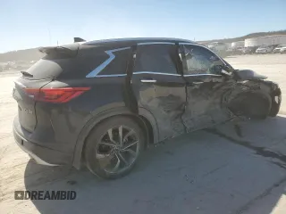 2021 Infiniti QX50 AUTOGRAPH with VIN 3PCAJ5DBXMF116307, listed as a Copart auction lot 47439955 with 51,300 mi miles and Salvage Title. Bid and sale history available at carsss.com. Image 3.