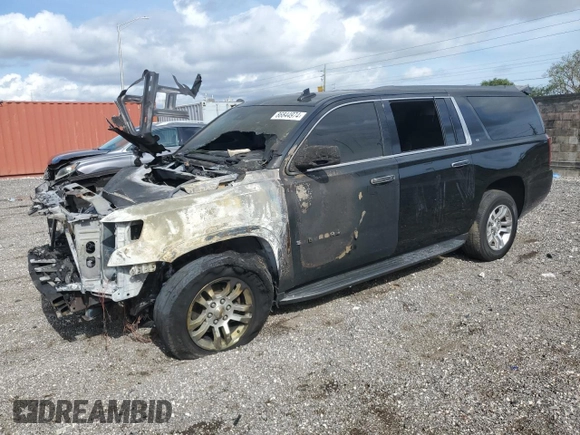 2018 Chevrolet Suburban LT with VIN 1GNSCHKC5JR167500, listed as a Copart auction lot 86844974 with 0 mi miles and Non Repairable. Bid and sale history available at carsss.com. Image 1.