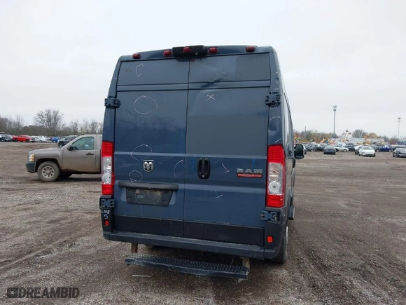 2019 Ram ProMaster Cargo Van with VIN 3C6URVJG6KE564284, listed as a IAAI auction lot 41768049 with 124,099 mi miles. Bid and sale history available at carsss.com. Image 16.