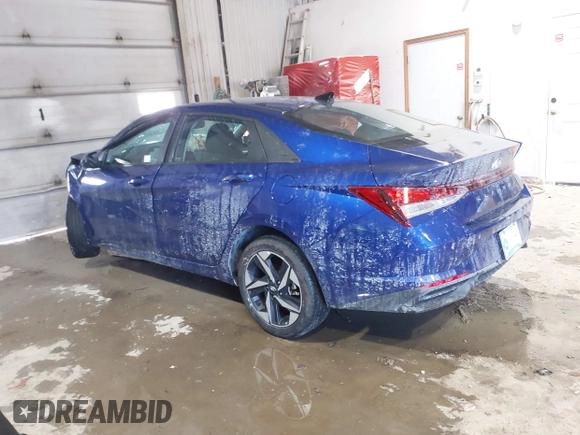 2023 Hyundai Elantra SEL with VIN KMHLS4AG0PU513726, listed as a IAAI auction lot 41644604 with Not Provided miles and . Bid and sale history available at DreamBid. Image 3.
