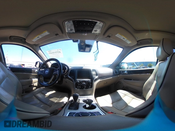 2017 Jeep Grand Cherokee Overland with VIN 1C4RJFCTXHC676236, listed as a IAAI auction lot 42164645 with 94,658 mi miles and . Bid and sale history available at DreamBid. Image 18.