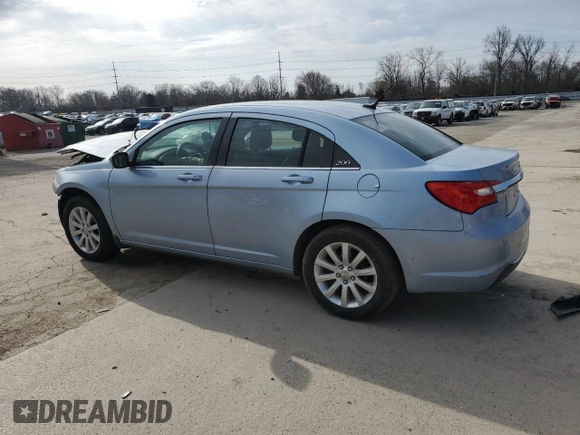 2013 Chrysler 200 Touring with VIN 1C3CCBBB7DN655476, listed as a Copart auction lot 49581225 with 110,856 mi miles and Clean Title. Bid and sale history available at carsss.com. Image 2.