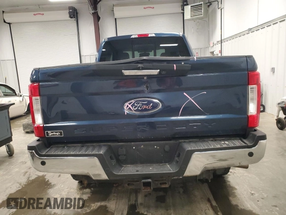 2017 Ford F-350 Lariat with VIN 1FT8X3BT5HEE16468, listed as a Copart auction lot 57251455 with 92,951 mi miles and Salvage title. Bid and sale history available at DreamBid. Image 6.