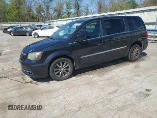 2015 Chrysler Town & Country S with VIN 2C4RC1HG3FR522447, listed as a Copart auction lot 54819895 with 93,785 mi miles and Salvage Title. Bid and sale history available at carsss.com. Image 1.