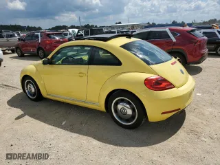 2012 Volkswagen Beetle 2.5L w/Sun/Sound/Nav PZEV with VIN 3VWJP7AT0CM637504, listed as a Copart auction lot 74178144 with 0 mi miles and Non Repairable. Bid and sale history available at carsss.com. Image 2.