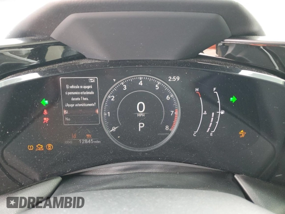 2024 Lexus NX 250 Premium with VIN 2T2GDCAZ4RC007758, listed as a Copart auction lot 79620224 with 12,845 mi miles and Salvage title. Bid and sale history available at DreamBid. Image 9.