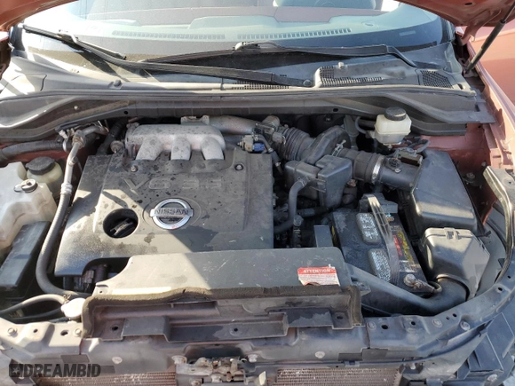 2004 Nissan Murano SL with VIN JN8AZ08W74W324931, listed as a Copart auction lot 42243905 with 102,908 mi miles and Salvage Title. Bid and sale history available at carsss.com. Image 12.