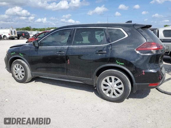 2019 Nissan Rogue S with VIN KNMAT2MV0KP560852, listed as a Copart auction lot 50468875 with 88,117 mi miles and Salvage Title. Bid and sale history available at carsss.com. Image 2.