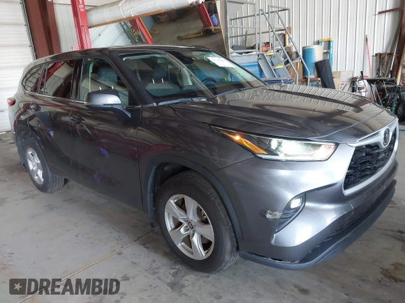 2021 Toyota Highlander L with VIN 5TDBZRBH4MS123650, listed as a IAAI auction lot 42726469 with 92,877 mi miles and . Bid and sale history available at DreamBid. Image 1.