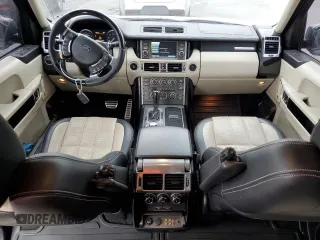 2011 Land Rover Range Rover SC Autobiography z VIN SALMP1E47BA332683, wystawiony jako Copart lot #76619904 z przebiegiem 42 428 mil mil oraz Szkoda całkowita • Salvage title. Historia ofert i sprzedaży dostępna na DreamBid. Obrazek 8.