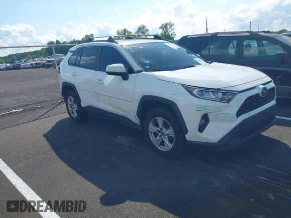 2020 Toyota RAV4 XLE with VIN 2T3W1RFV2LW068363, listed as a IAAI auction lot 42456921 with 125,014 mi miles and . Bid and sale history available at DreamBid. Image 1.