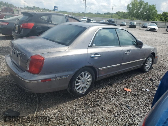 2005 Hyundai XG350 with VIN KMHFU45E35A386985, listed as a Copart auction lot 64235224 with 41,970 mi miles and Salvage Title. Bid and sale history available at carsss.com. Image 3.