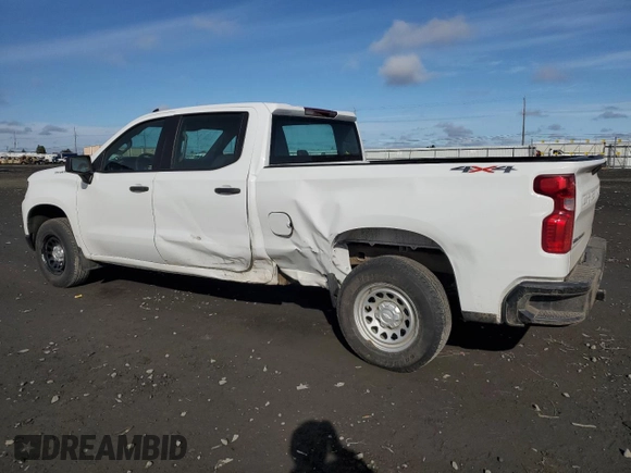 2024 Chevrolet Silverado 1500 with VIN 3GCPDAEK1RG258345, listed as a Copart auction lot 47882665 with 17,770 mi miles and Salvage Title. Bid and sale history available at DreamBid. Image 2.