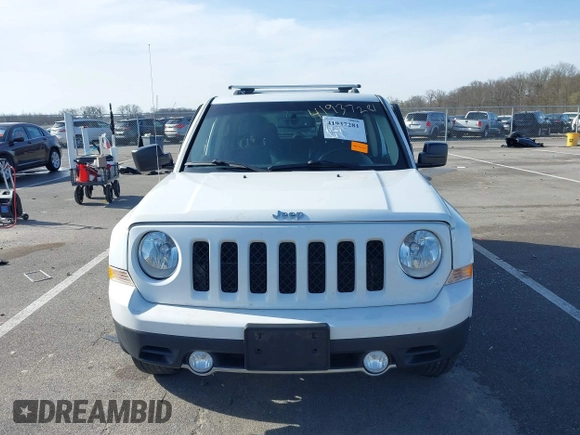 2016 Jeep Patriot High Altitude with VIN 1C4NJRFB3GD580427, listed as a IAAI auction lot 41937281 with 92,441 mi miles and . Bid and sale history available at DreamBid. Image 13.