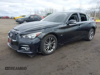 2017 Infiniti Q50 Signature Edition z VIN JN1EV7AR7HM837221, wystawiony jako IAAI lot #42023279 z przebiegiem 16 563 mil mil oraz . Historia ofert i sprzedaży dostępna na DreamBid. Obrazek 16.